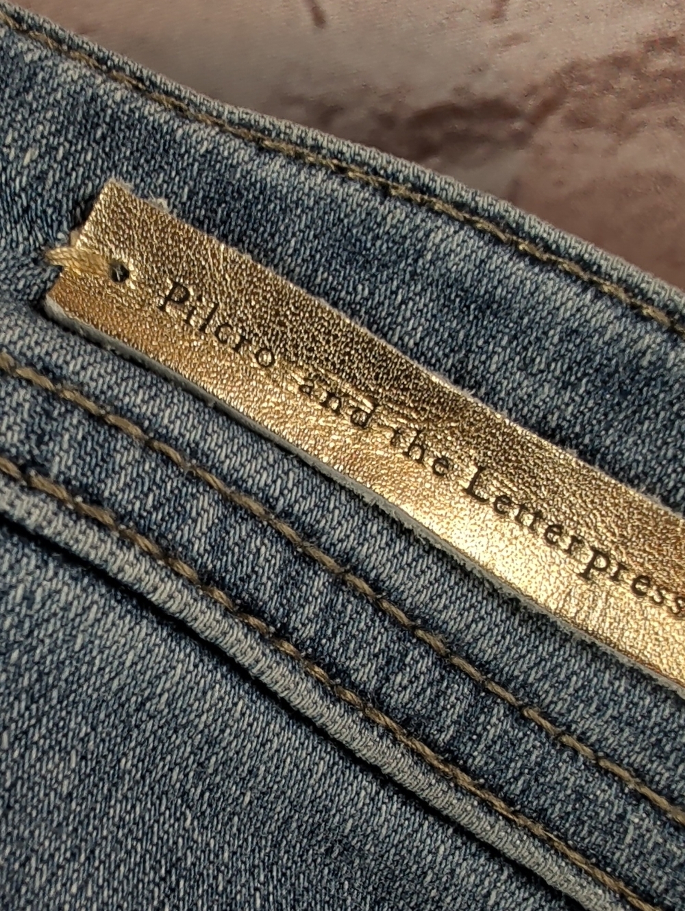 Pilcro And The Letterpress Light Blue Embellished  Jeans Size 29 - Picture 10 of 10